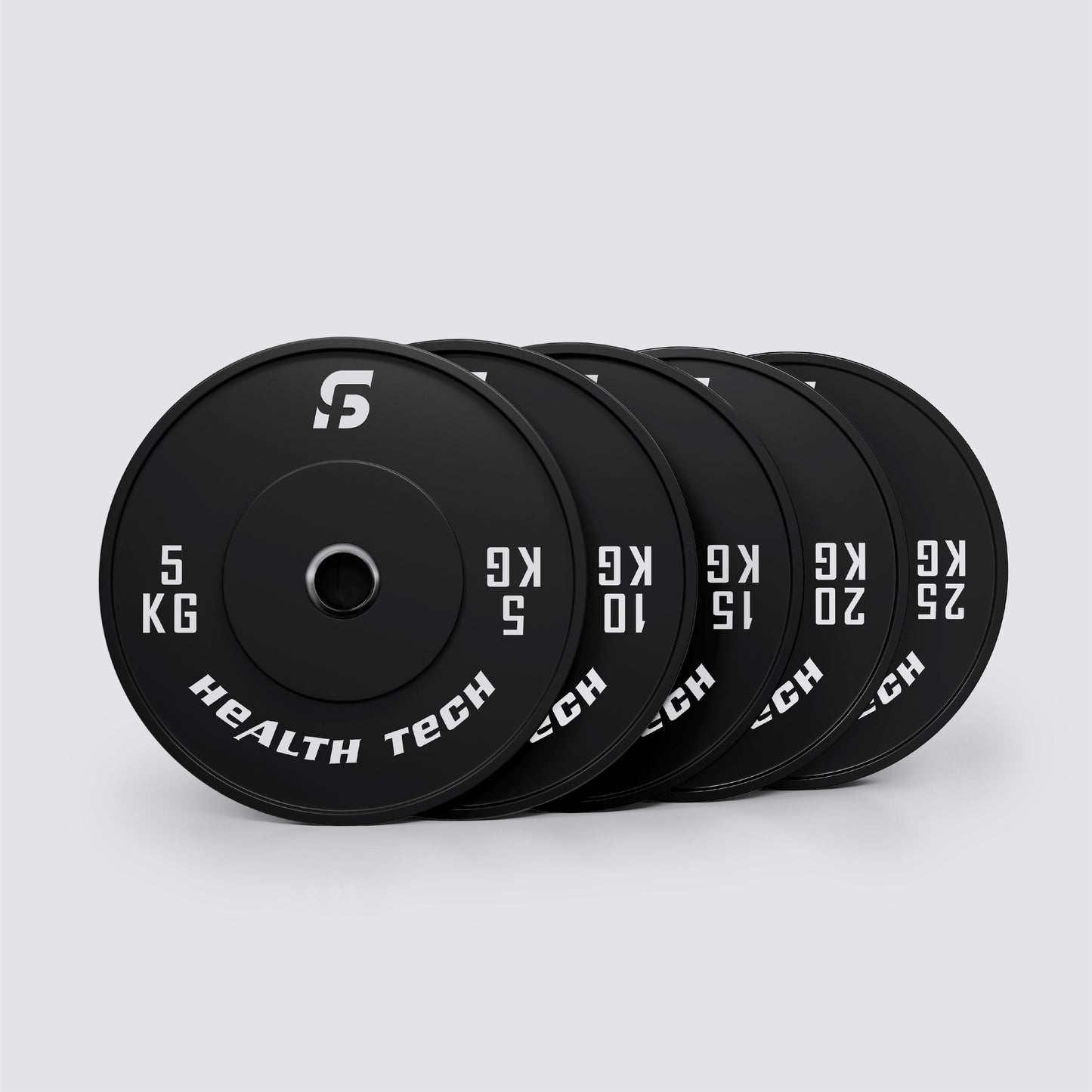 Black Bumper Plates 2.0 - Pair